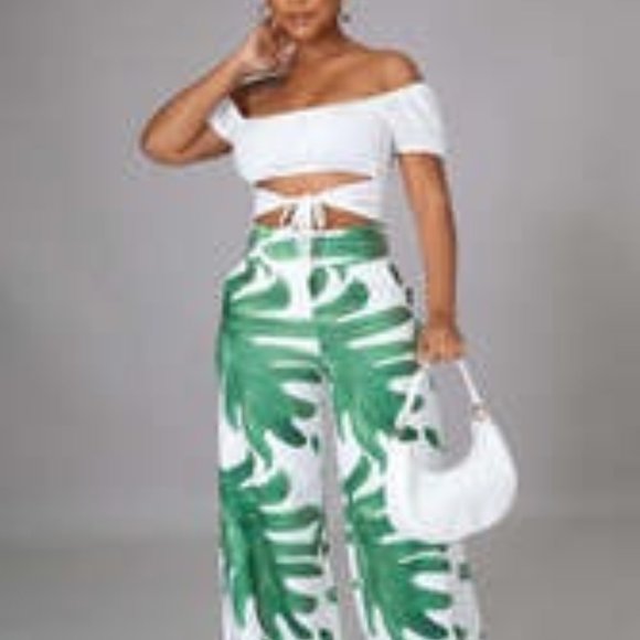 Jainmy Martinez Pants - Sloan Wide Leg Pants by Jainmy Martinez